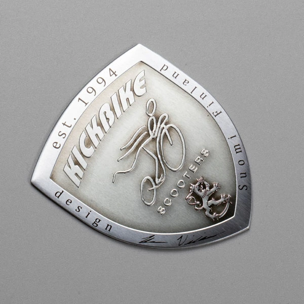 Metalowa aluminiowa tabliczka znamionowa