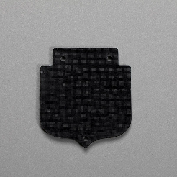 Naklejka z logo 3D z niklu i metalu