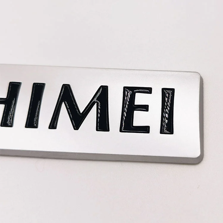 ABS Plastic Expossed Logo
