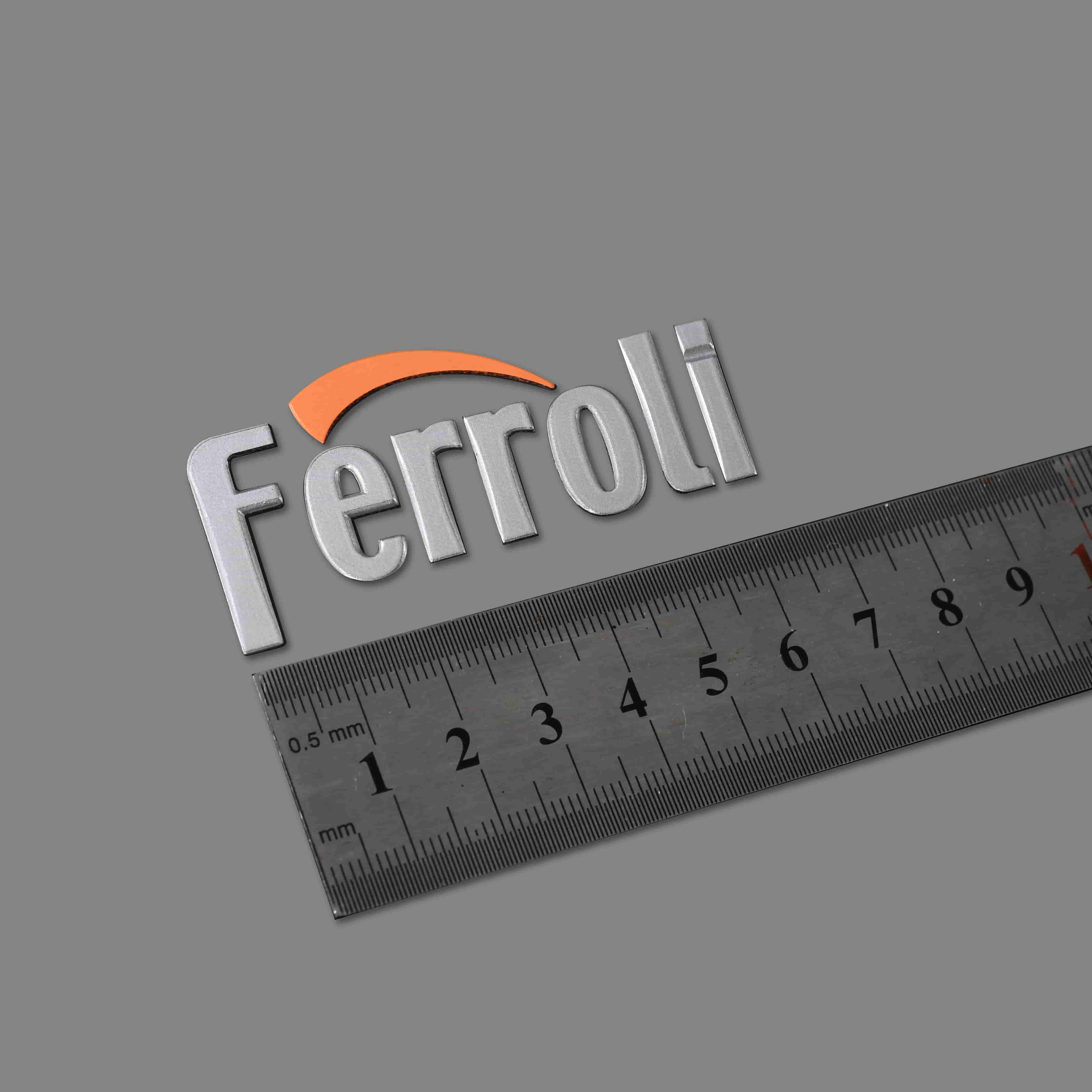 Plastikowa naklejka 3D Logo marki