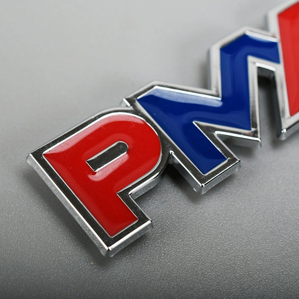Naklejka logo Chrome Emblem 3D