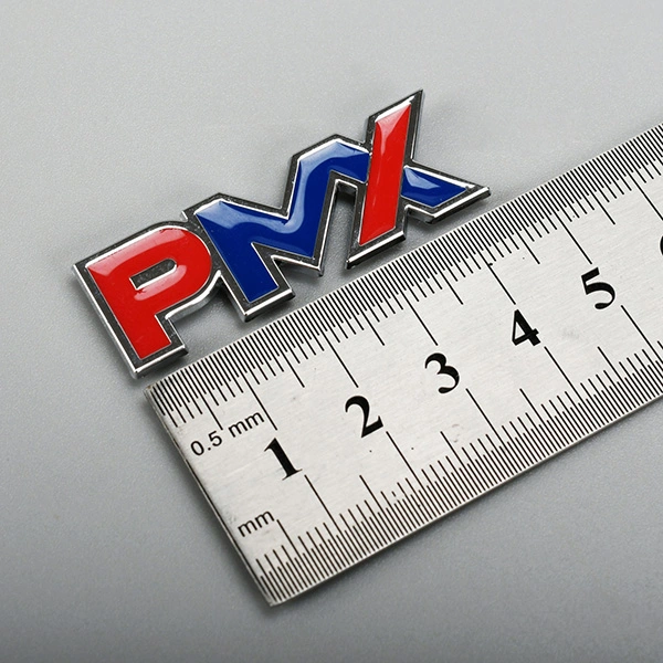 Naklejka logo Chrome Emblem 3D