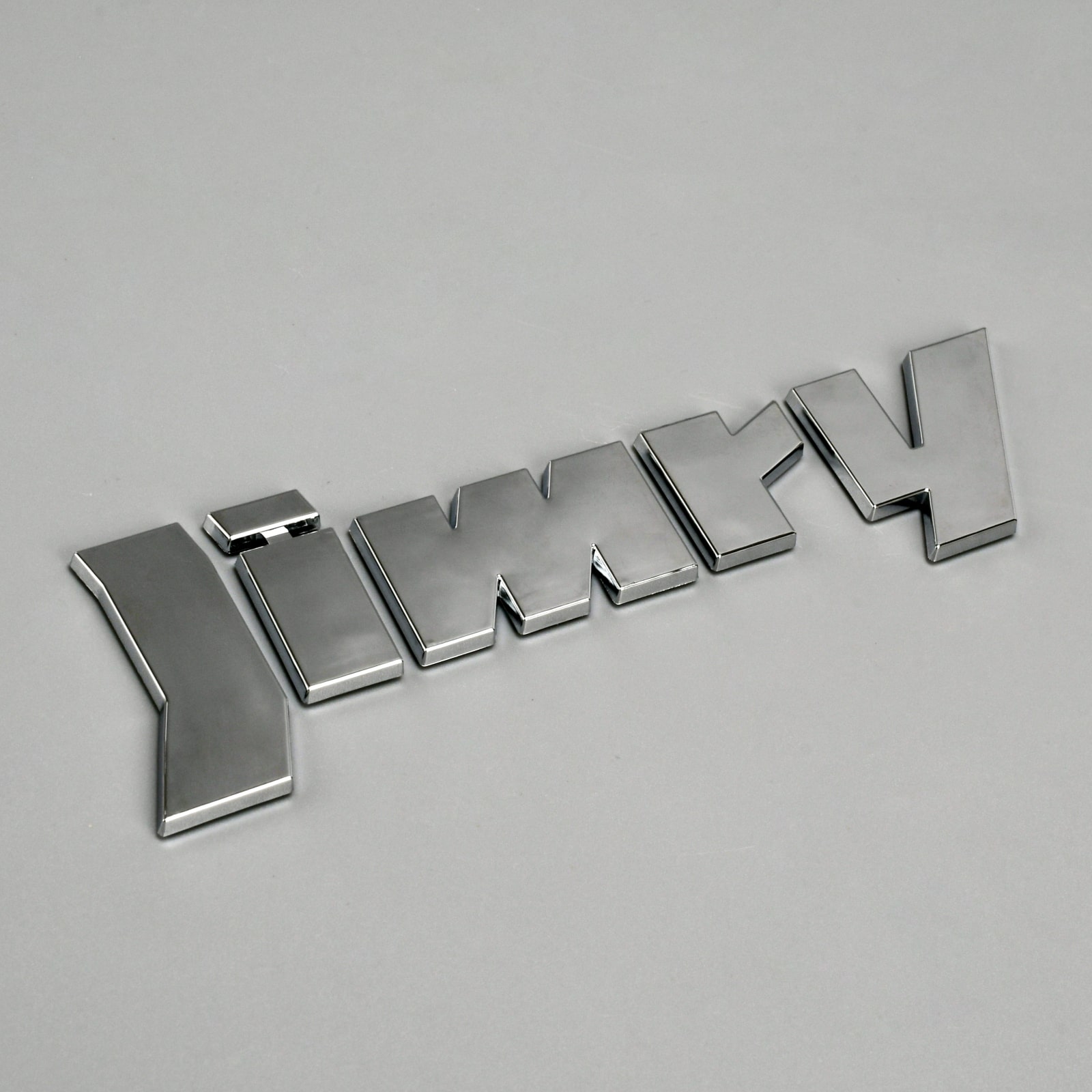 Naklejka z logo 3D z chromowanym logo ABS