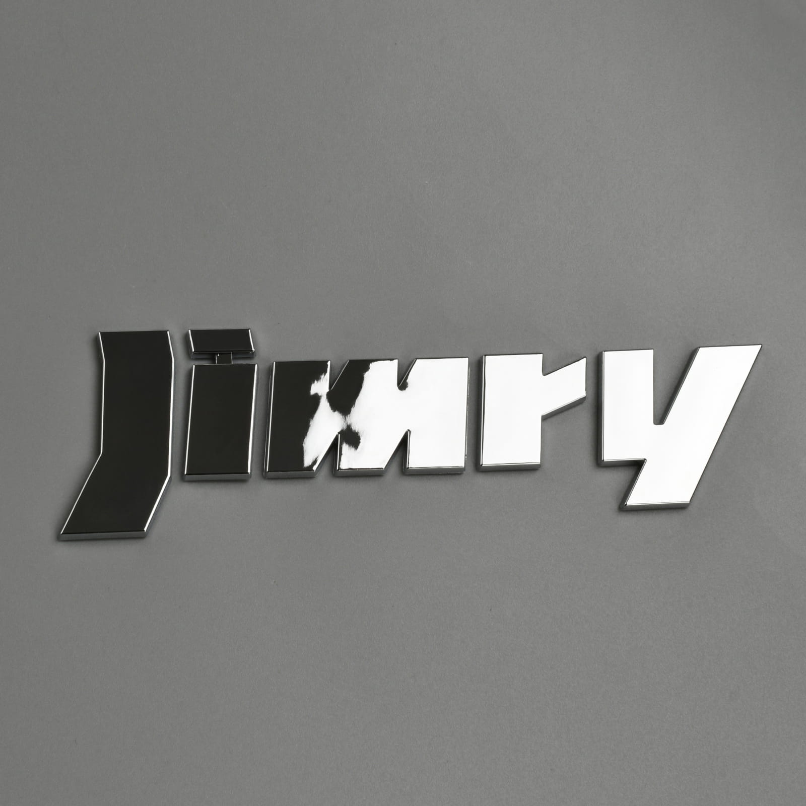 Naklejka z logo 3D z chromowanym logo ABS