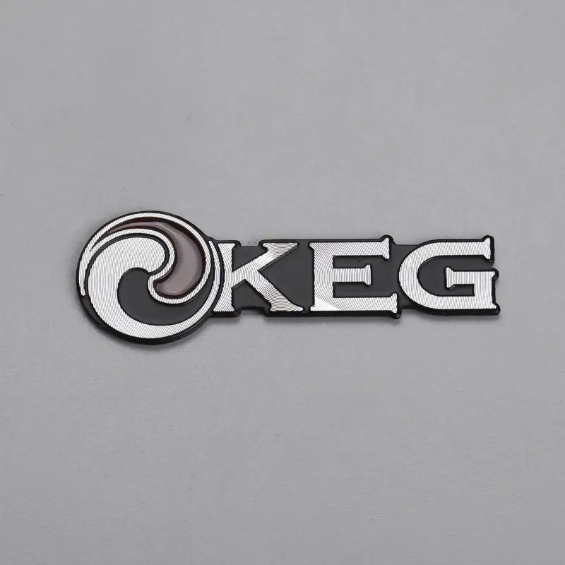 Etykieta aluminiowa 3D