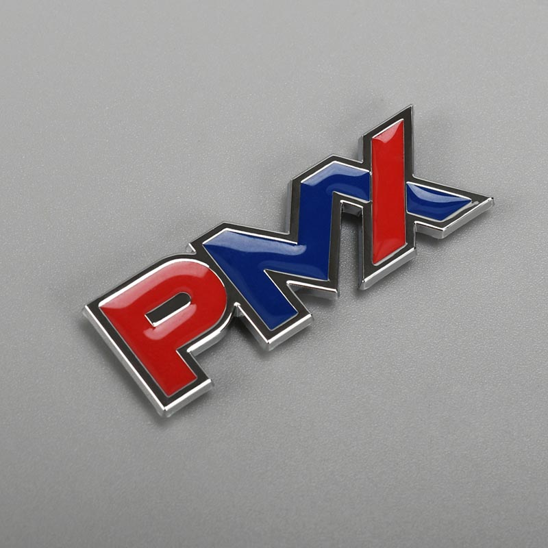 Naklejka z logo 3D z tworzywa sztucznego