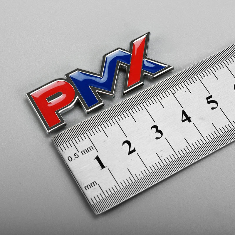 Naklejka z logo 3D z tworzywa sztucznego