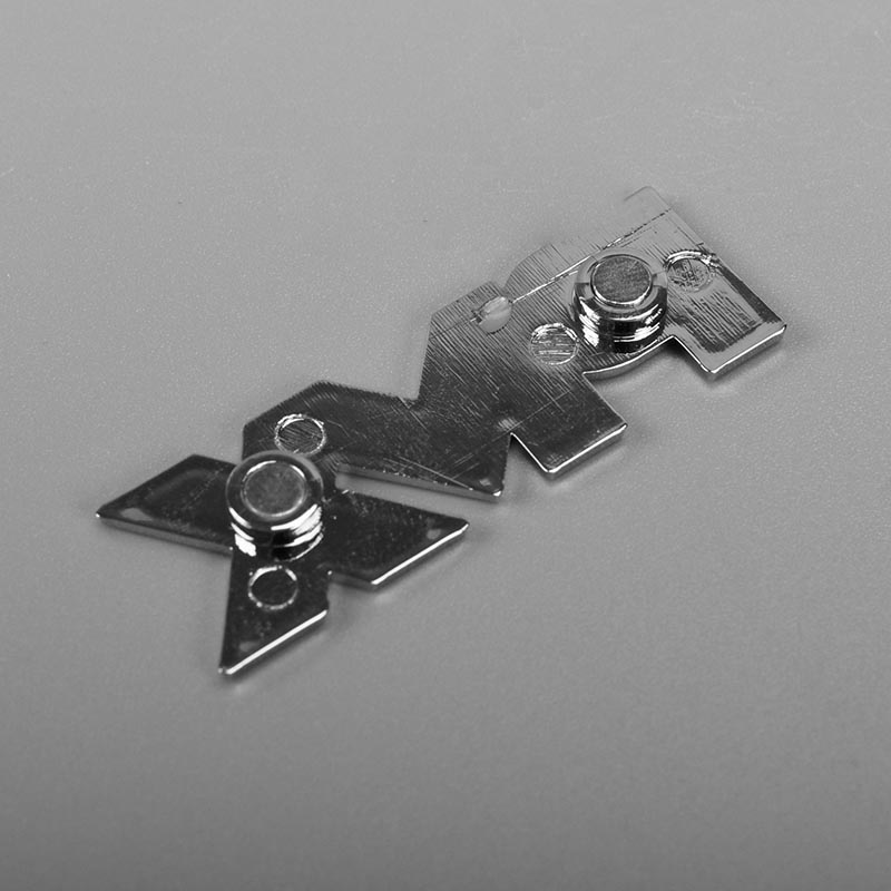 Naklejka z logo 3D z tworzywa sztucznego