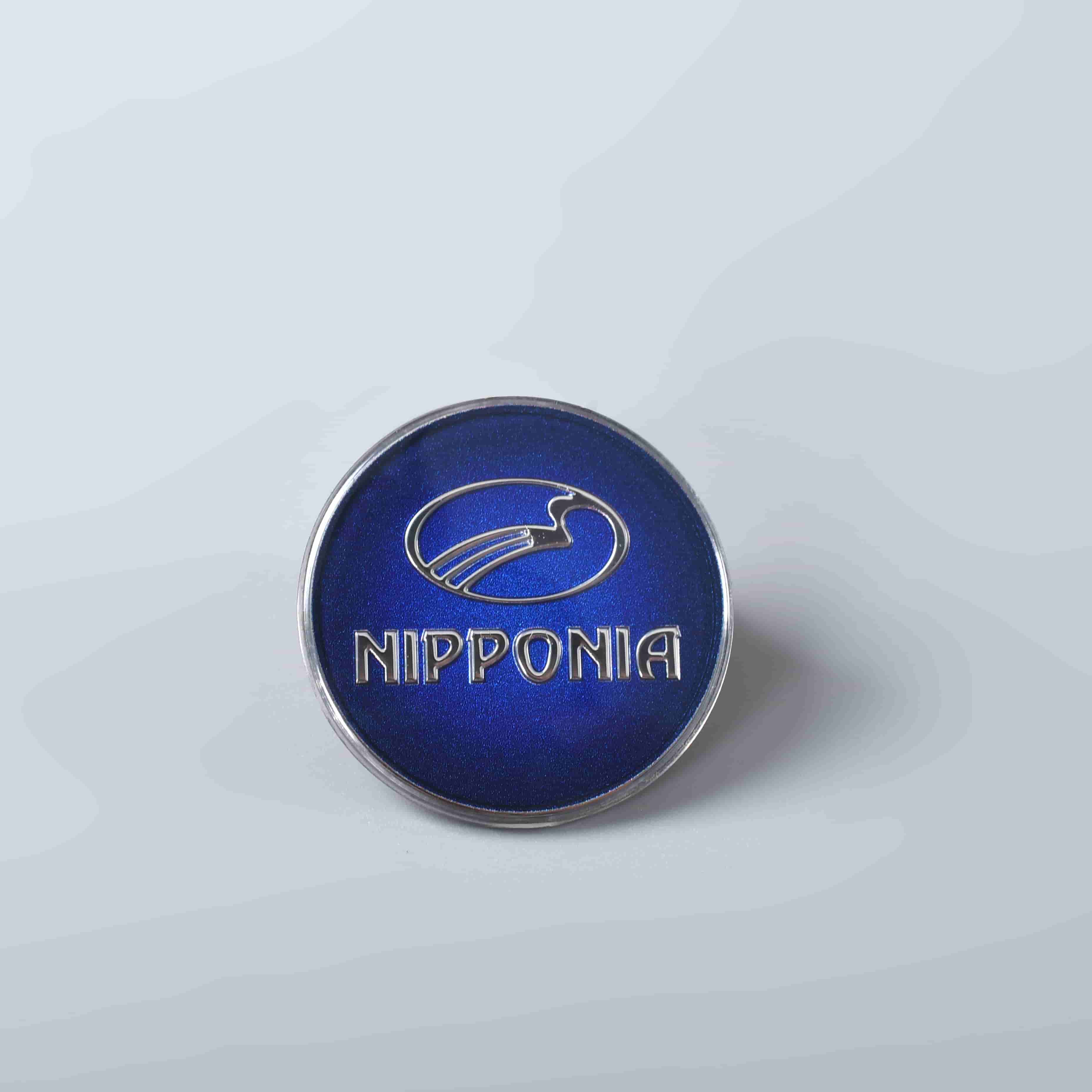 Wytłoczony plastikowy emblemat 3D z logo