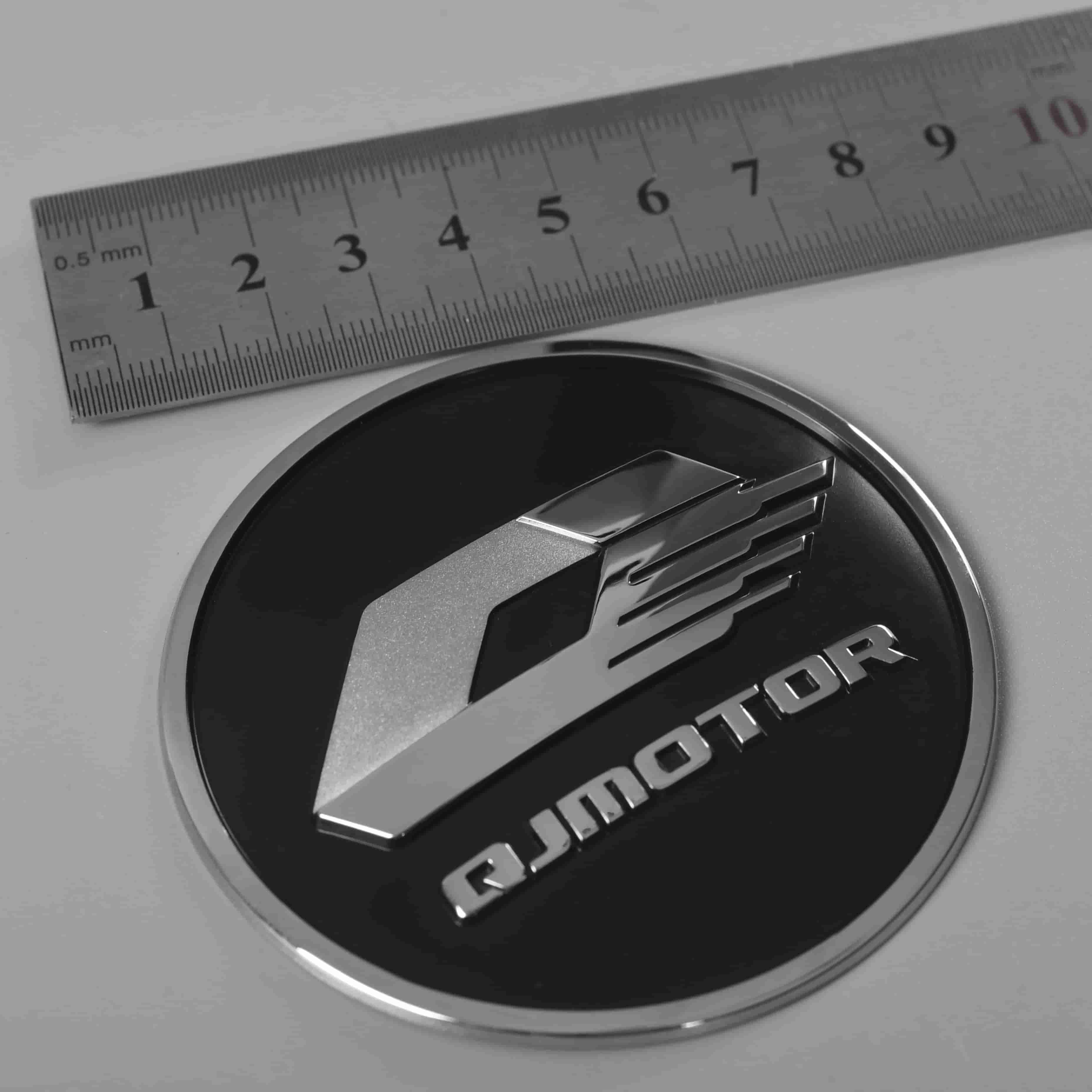 Wodoodporna, łatwa do przyklejenia metalowa etykieta niklowa