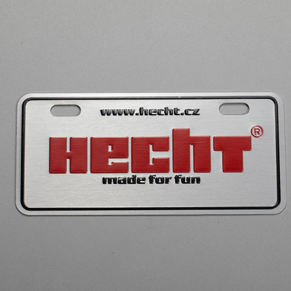 Aluminiowe metalowe tabliczki znamionowe