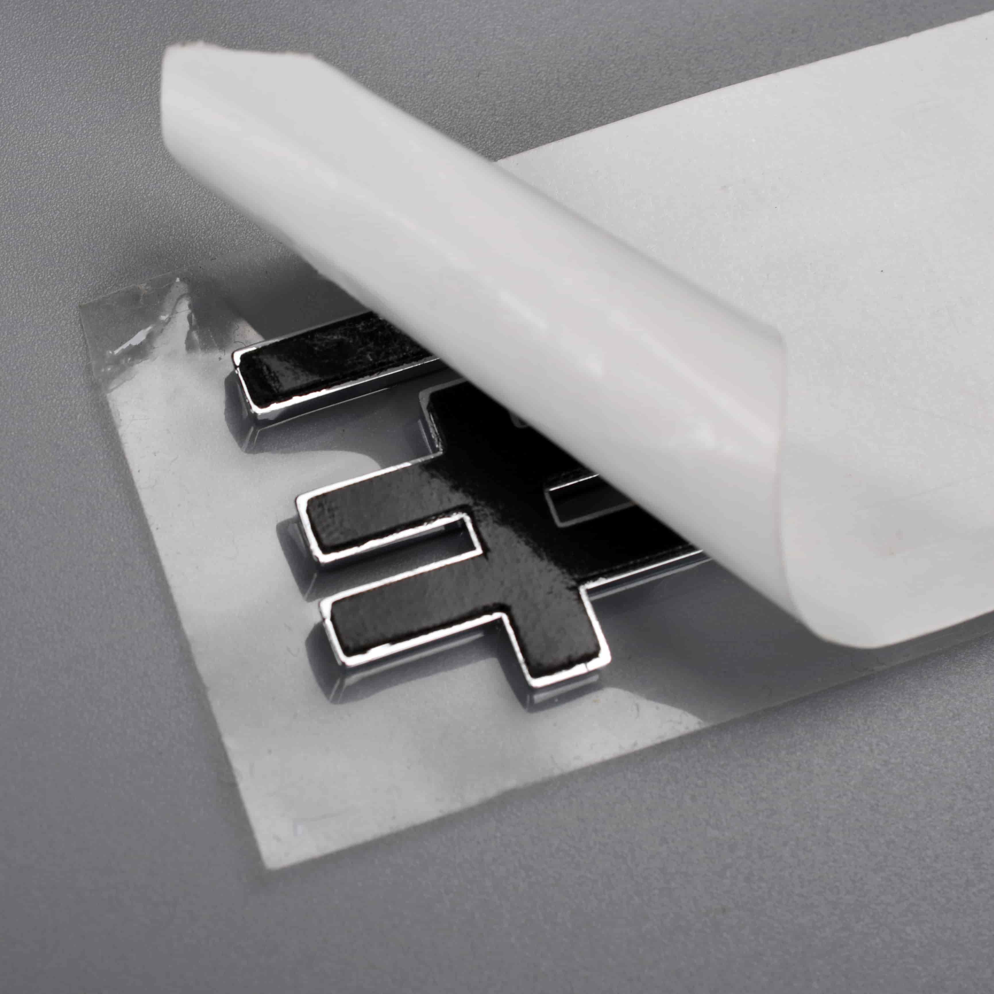 Plastikowe naklejki samochodowe z emblematem samochodowym