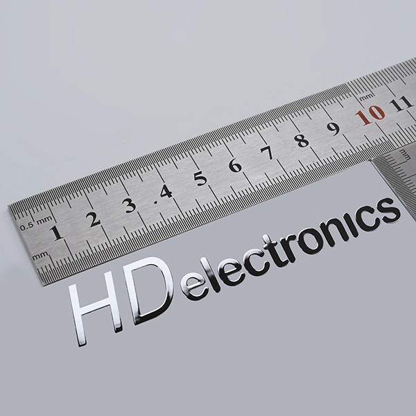 Naklejka z logo 3D
