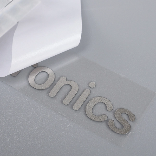 Naklejka z logo 3D