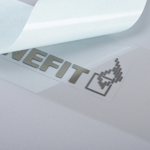Etykieta z logo 3D