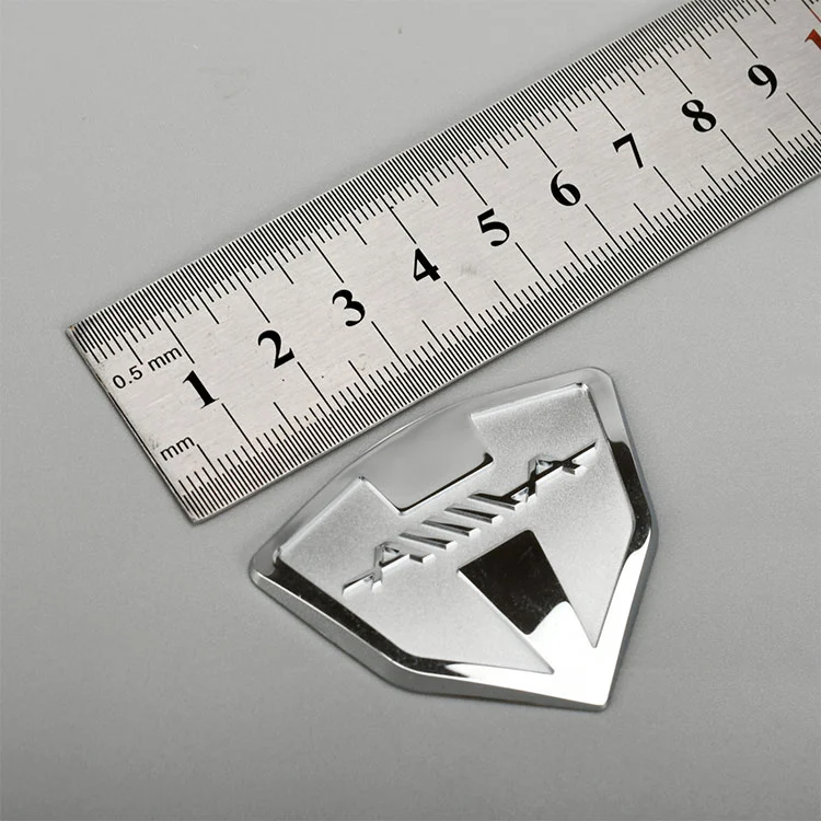 Elektroforma 3D metalowe etykiety logo naklejka