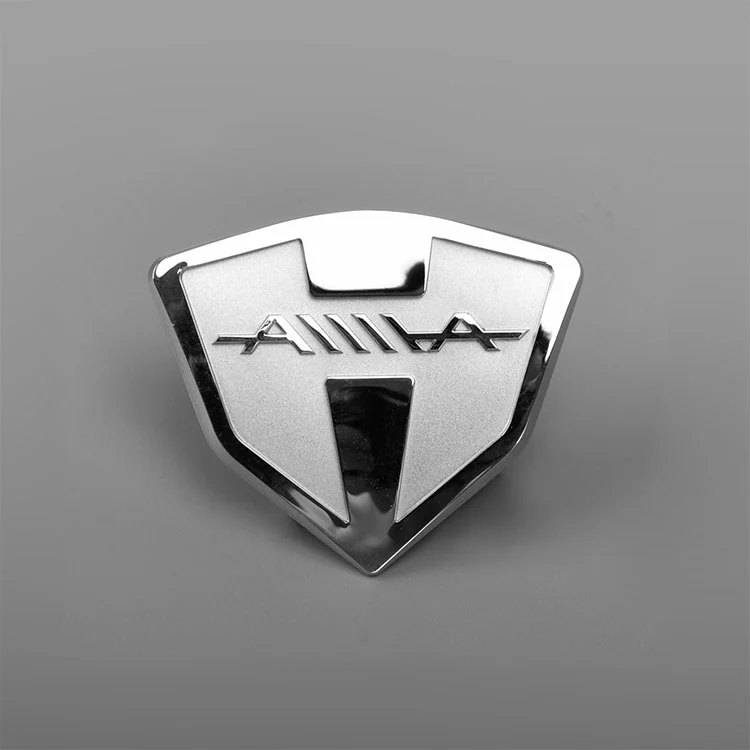 Elektroforma 3D metalowe etykiety logo naklejka