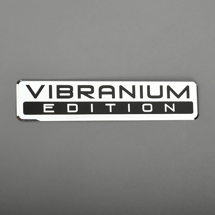 Elektroforma metalowa Nickel Logo Sticker