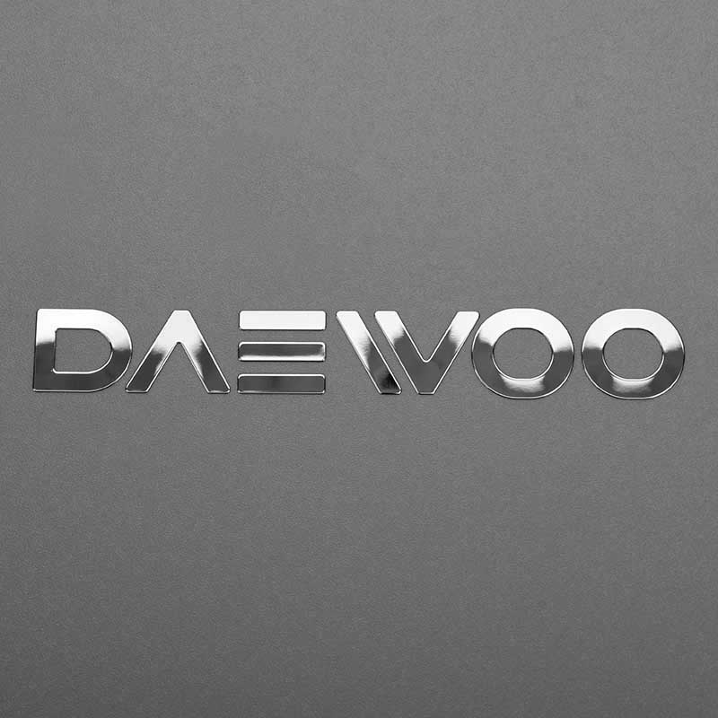 Logo naklejki metalowej do transferu elektroformowego