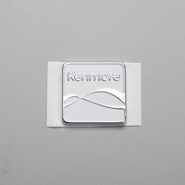 Aluminiowa etykieta z logo