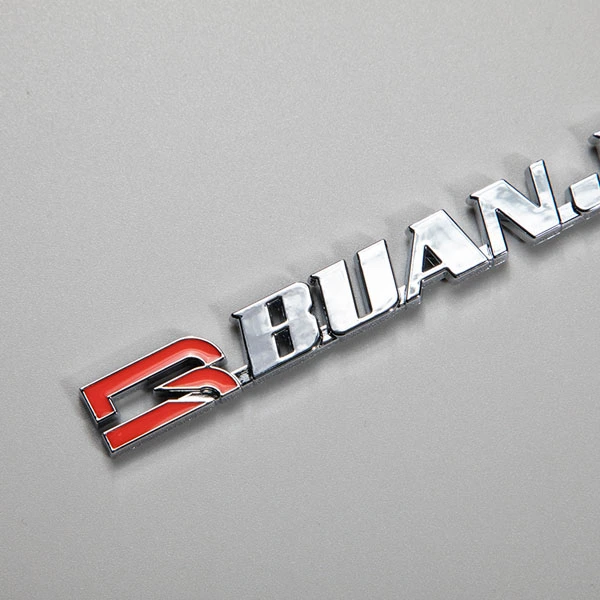 Naklejka ABS z logo Chrome