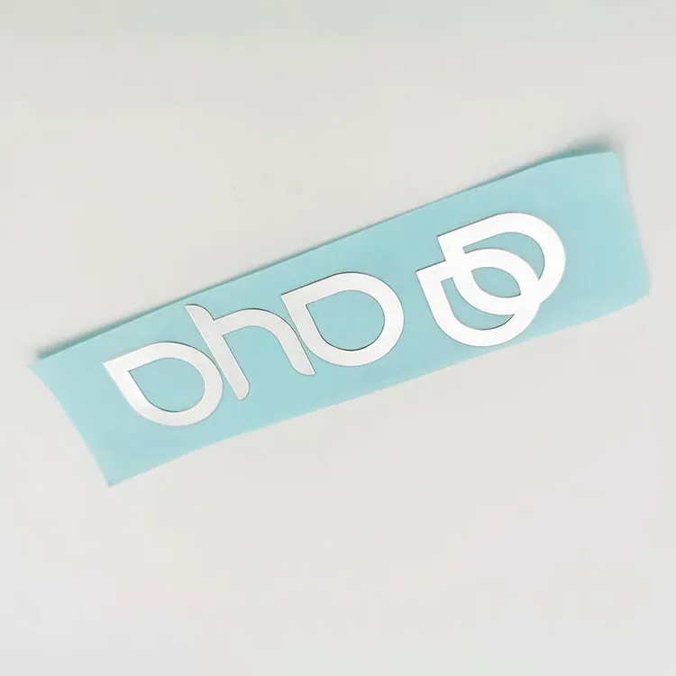 Logo Nickel Metal Sticker Label