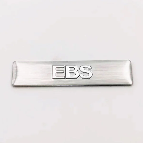 Metalowa tabliczka znamionowa Aluminiowe logo