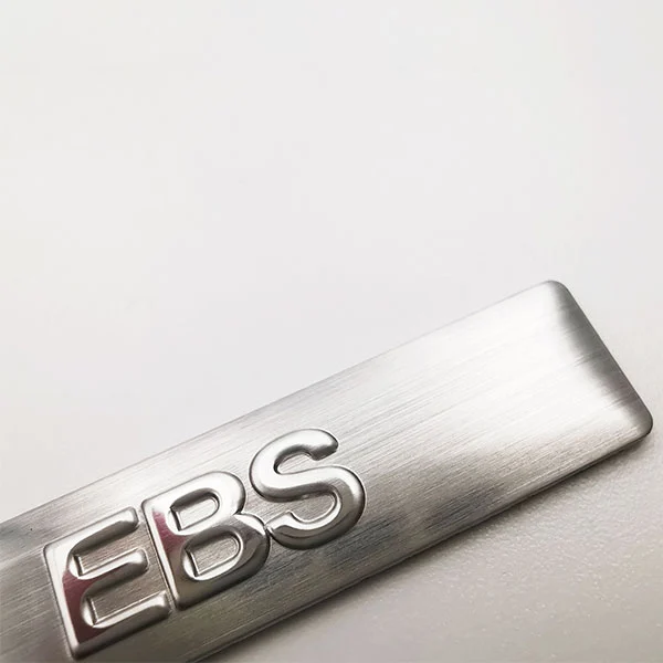 Metalowa tabliczka znamionowa Aluminiowe logo