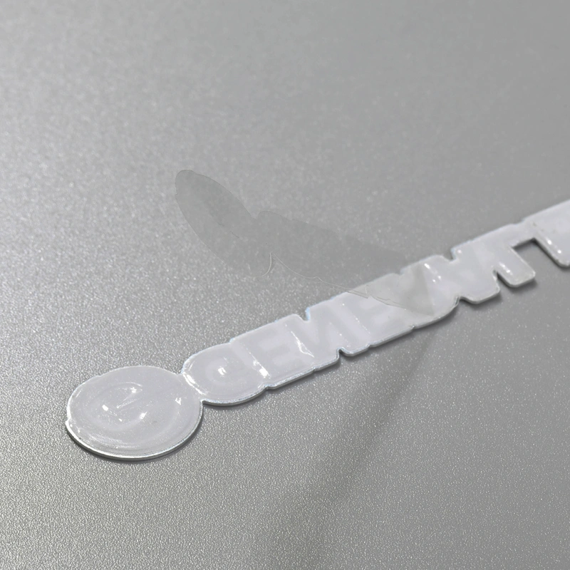 Aluminiowa tabliczka znamionowa z wytłoczonym logo Do lodówki
